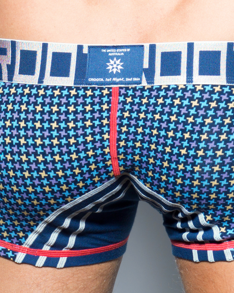 ANGULAR PATTERN HIPSTER 02 Croota Men's & Women's Underwear