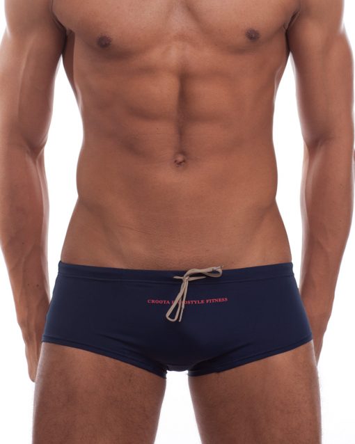 BHF02 Navy Square Cut Swimwear by Croota