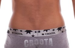 Blue Tang Hipster Boxer Brief by Croota gray