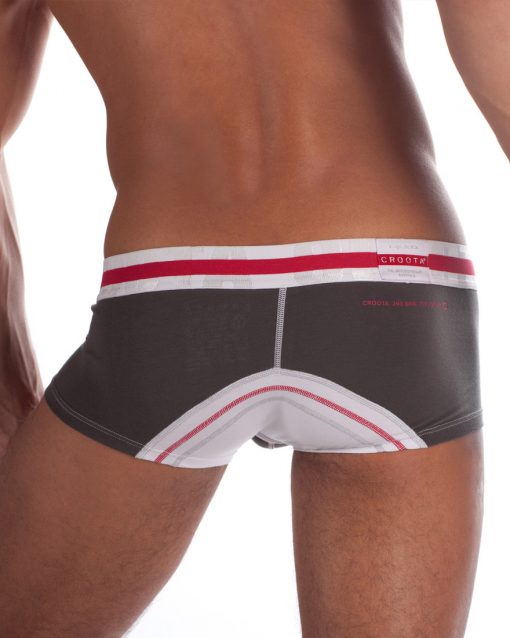 Midpoint Hipster Boxer Brief by Croota slate