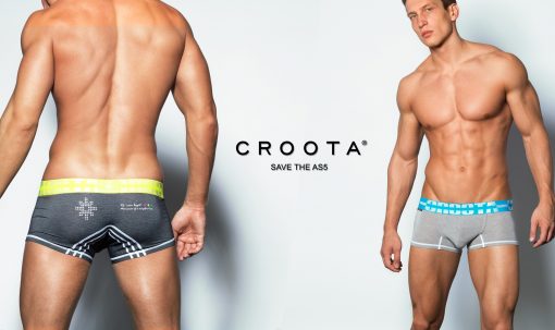 90s neon hipster boxer brief by Croota